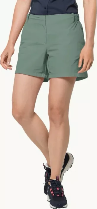 Jack Wolfskin Pack & Go Short Hose kurz picnic green (Damen)