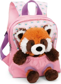 Nici Plüschtier roter Panda rosa Kindergartenrucksack