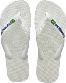 Havaianas Brasil Logo weiß