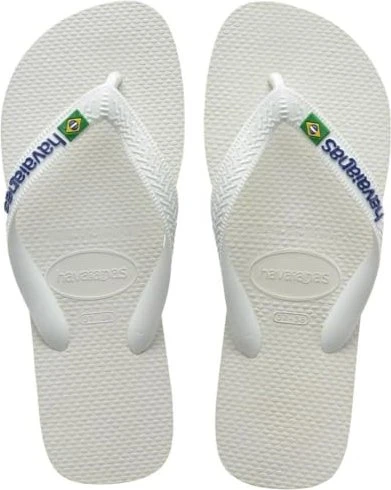Havaianas Brasil Logo weiß