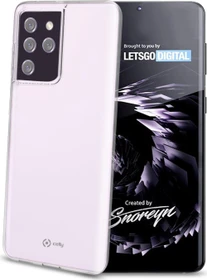 Celly Gelskin für Samsung Galaxy S21 Ultra transparent