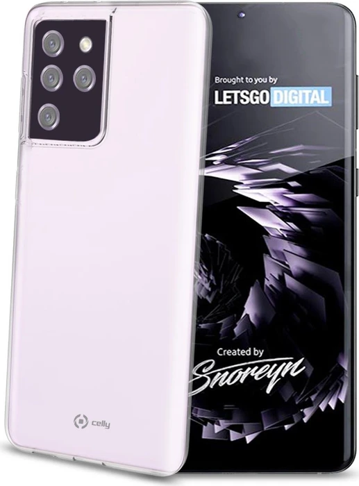 Celly Gelskin für Samsung Galaxy S21 Ultra transparent