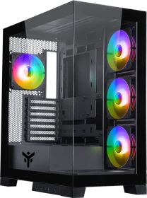 iTek Showbui 45W Black, Glasfenster