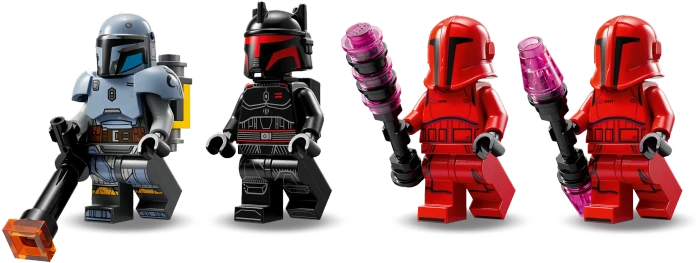 LEGO Star Wars - Duell zwischen Paz Vizsla und Moff Gideon