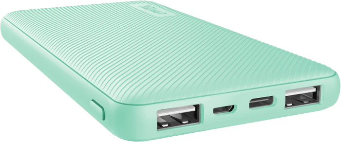 Trust Primo Ultra-thin Powerbank 10000mAh türkis