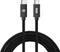 Conceptronic ETTA03B12 USB-C Kabel, USB 2.0, 480Mb/s, 240W PD 3.1, USB-C Stecker auf USB-C Stecker, schwarz, 1.2m Vorschaubild