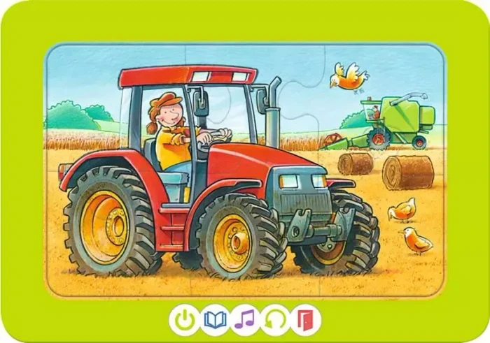 Ravensburger tiptoi Puzzle: 3 erste Puzzles: Fahrzeuge
