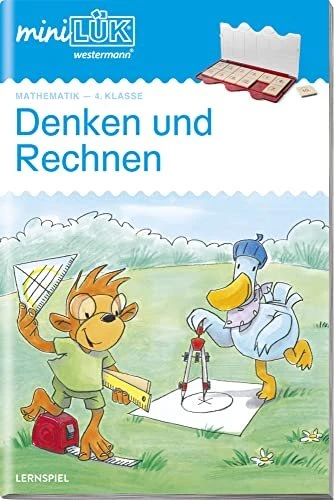 mini LÜK Mathematik Denken und Rechnen 4 - Übungen angelehnt an das Lehrwerk