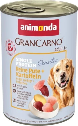 animonda GranCarno Sensitiv Reine Pute + Kartoffeln, 2.40kg (6x 400g)
