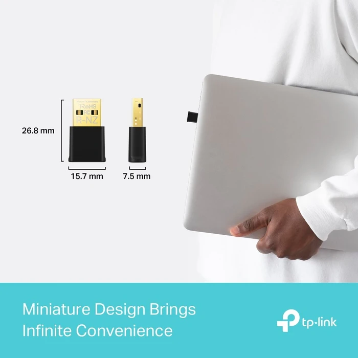 TP-Link Archer TX20U Nano, AX1800, 2.4GHz/5GHz WLAN, USB-A 2.0 [Buchse]