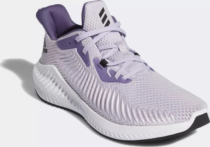adidas Alphabounce+ purple tin/core black/tech purple (Damen)