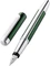 Pelikan Pura P40 waldgrün/silber, rechte Hand, mittel, Geschenkbox Vorschaubild