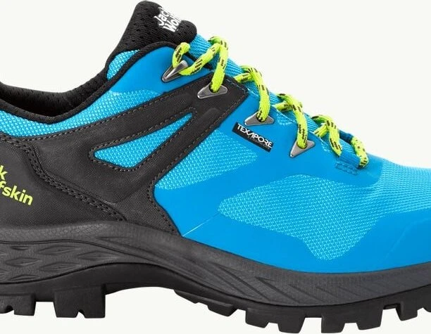 Jack Wolfskin Rebellion Guide Texapore Low blue/lime (Herren)
