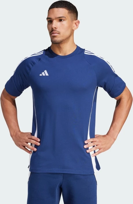 adidas Tiro 24 Sweat T-Shirt kurzarm team navy blue 2/white (Herren)