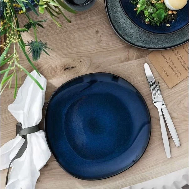 like by Villeroy & Boch Lave Bleu Speiseteller 28cm