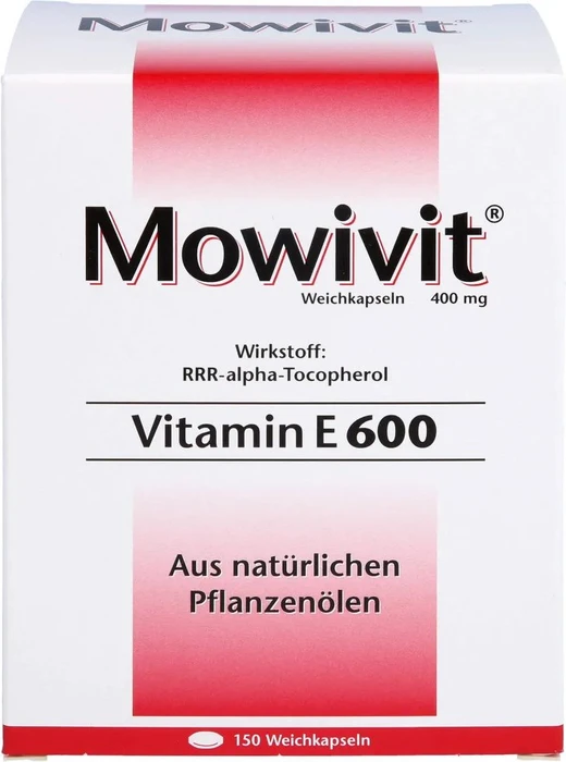 Mowivit Vitamin E 600 Weichkapseln, 150 Stück