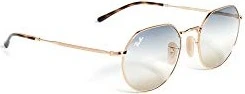 Ray-Ban RB3565 Jack 53mm polished gold/blue