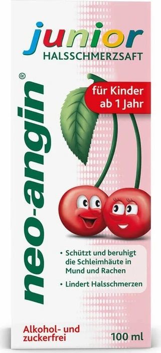 Neo-Angin Junior Halsschmerzsaft, 100ml