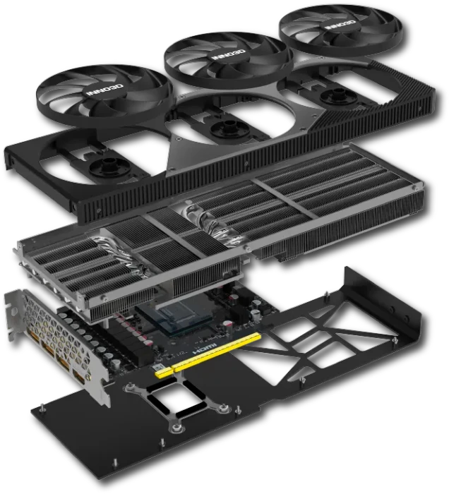 INNO3D GeForce RTX 5070 Ti X3, 16GB GDDR7, HDMI, 3x DP