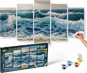 Schipper Arts & Crafts Malen nach Zahlen Stürmische See