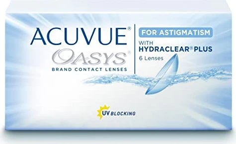 Johnson & Johnson Acuvue Oasys for Astigmatism, +3.25 Dioptrien, 6 Stück
