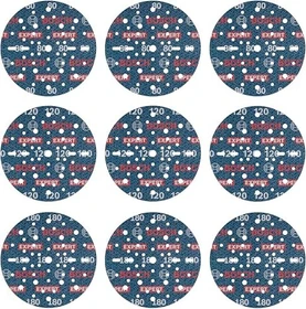 Bosch Professional EXPERT O780 Folienschleifblatt-Set, 9-tlg.