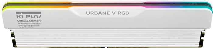 Klevv Urbane V RGB Brilliant White UDIMM 64GB Kit, DDR5-6400, CL32-38-38-78