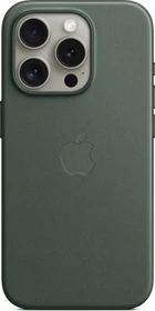 Apple Feingewebe Case mit MagSafe für iPhone 15 Pro immergrün