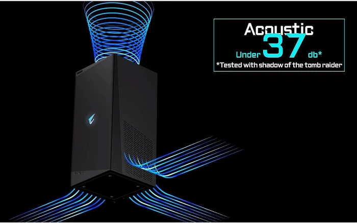 GIGABYTE AORUS Model S AMSR9N8I-20A1, Ryzen 9 5900X, 32GB RAM, 3TB SSD, GeForce RTX 3080