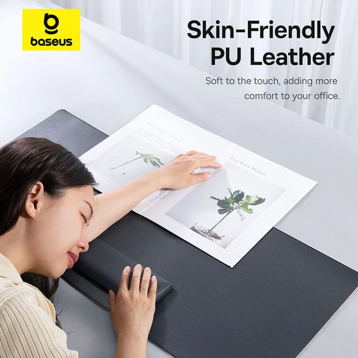 Baseus MagPro Series II Desk Mat mit Handballenauflage, 770x340mm, schwarz