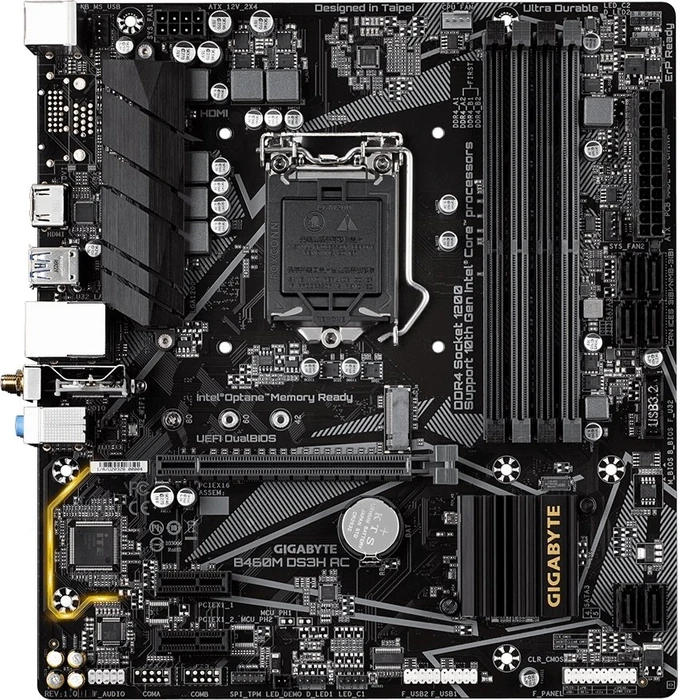 GIGABYTE B460M DS3H AC (Intel 1200)