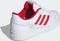 adidas Team Court 2.0 STR cloud white/better scarlet (Herren) Vorschaubild