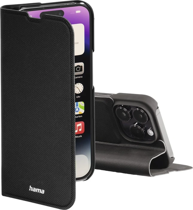 Hama Booklet Slim Pro für Apple iPhone 14 Pro schwarz