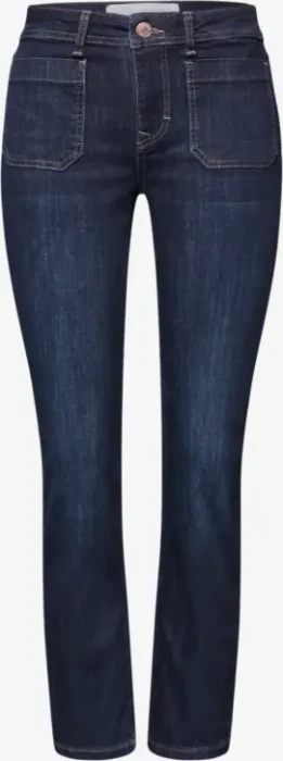 Street One Studio Straight Leg Jeans dark blue washed (Damen)