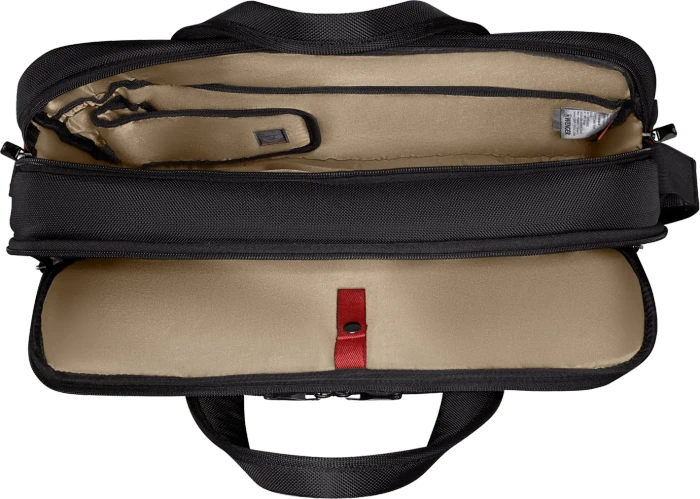 Wenger Meteor Brief 16-17" Laptop-Aktentasche, schwarz