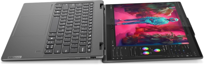 Lenovo Yoga 7 14AHP9, Storm Grey, Ryzen 5 8640HS, 16GB RAM, 1TB SSD, DE