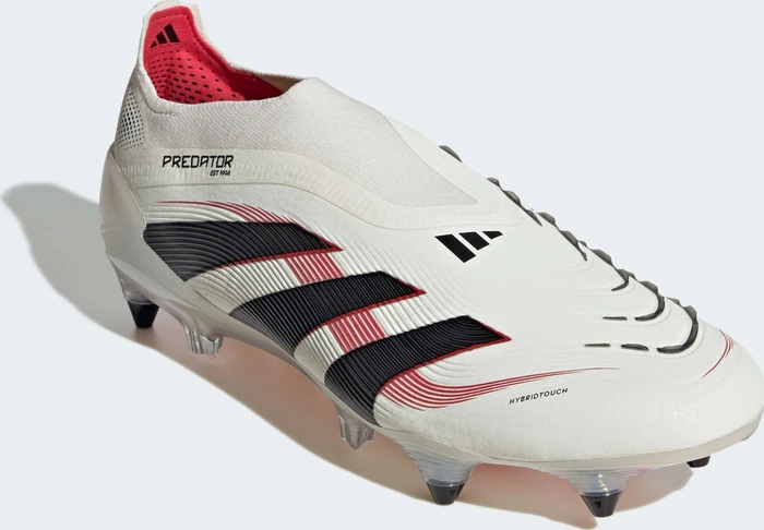 adidas Predator Elite Laceless SG off white/core black/pure ruby