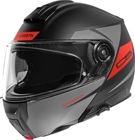 Schuberth C5 Eclipse grau/schwarz/rot