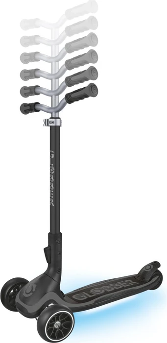Globber Ultimum Lights Kickboard anthracite gray