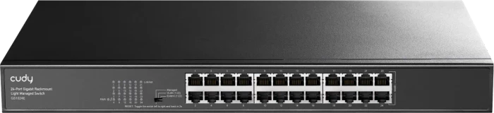 Cudy GS100 Series Rackmount Gigabit Managed Switch, 24x RJ-45