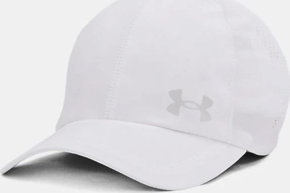 Under Armour Launch Kappe white/reflective (Herren)