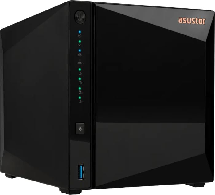 Asustor Drivestor 4 Pro Gen2 AS3304T 1TB, 2GB RAM, 1x RJ-45 2.5GBase-T, 3x USB-A 3.0