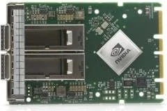 NVIDIA Mellanox ConnectX-6 VPI 200G, OCP 3.0 SFF, 2x QSFP56/InfiniBand, Mezzanine-Modul (MCX653436A-HDAI)