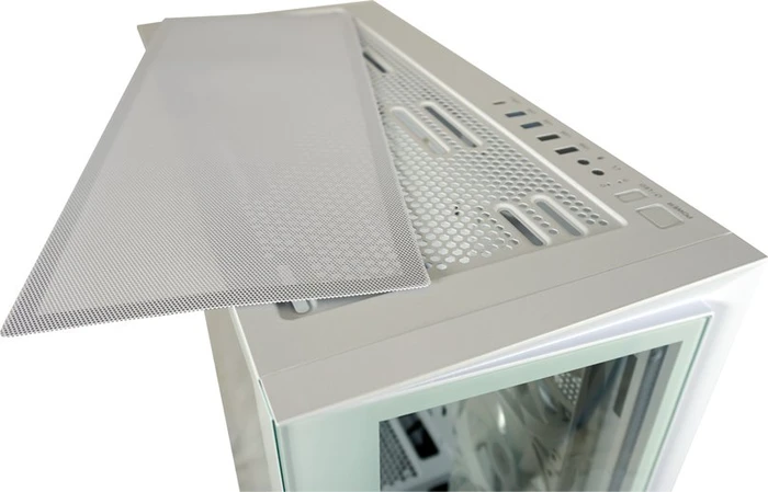 LC-Power Gaming 806W Crosswind_X, weiß, Glasfenster