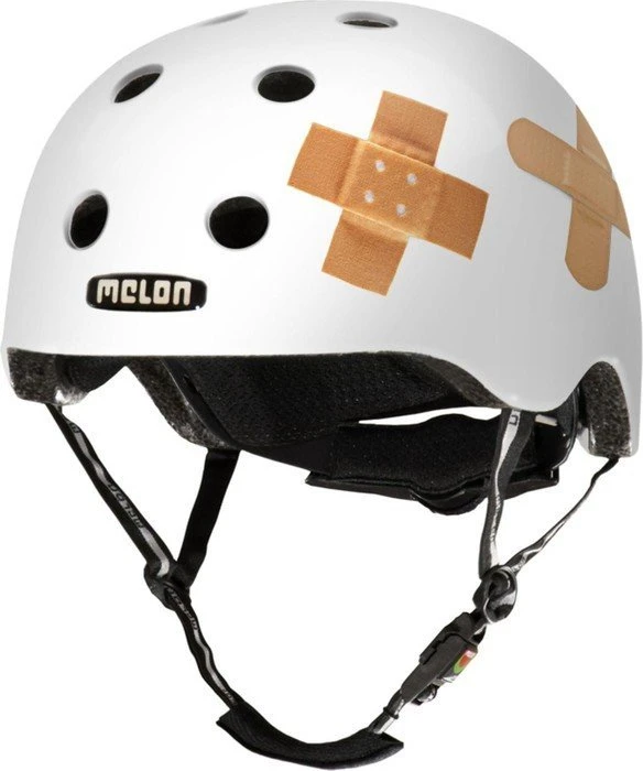Melon Urban Active Helm plastered white