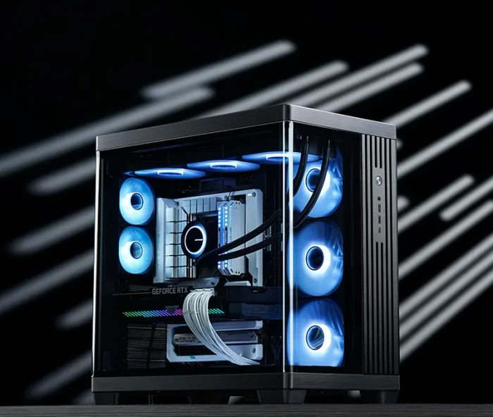 Jonsbo TK-4 Black, Glasfenster