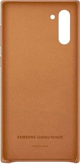 Samsung Leather Cover für Galaxy Note 10 braun