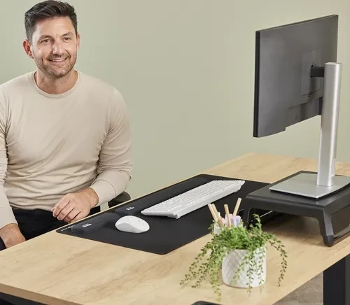 Fellowes Breyta Palm Wrist Rest, Handballenauflage (Maus), schwarz
