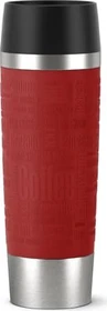 Emsa Travel Mug Classic Coffee and Tea Grande Isolierbecher 500ml rot