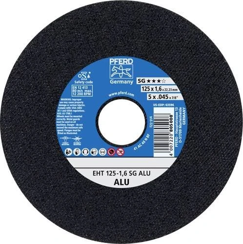 Pferd EHT 125-1.6 SG ALU Trennscheibe, 125x1.6x22.23mm, 25 Stück